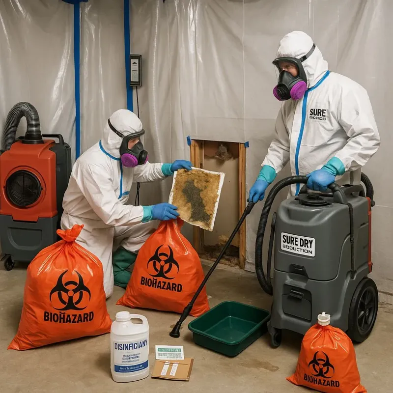 Contaminated Water Handling Protocols process in Castro County, TX