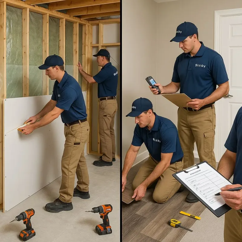 Repairs and Reconstruction process in Castro County, TX